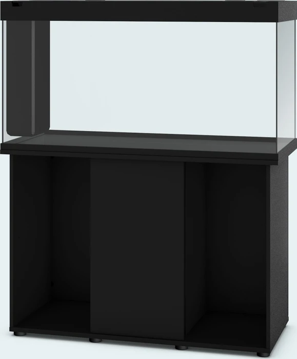 Juwel Rio 350 LED Aquarium-Set mit Unterschrank, schwarz/schwarz, 350l