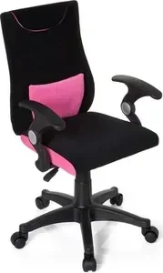 HJH Office Kiddy Pro Al Kinderdrehstuhl, schwarz/pink
