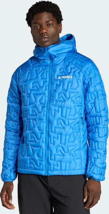 adidas Terrex Xperior PrimaLoft Loose Fill Hooded Isolation Funktionsjacke ray blue (Herren)