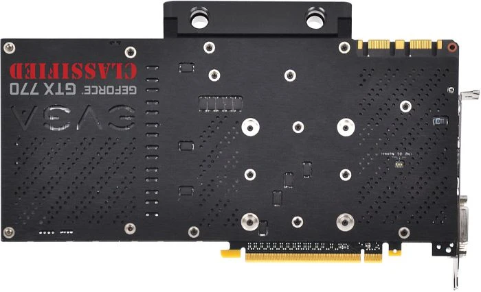 EVGA GeForce GTX 770 Classified Hydro Copper, 4GB GDDR5, 2x DVI, HDMI, DP