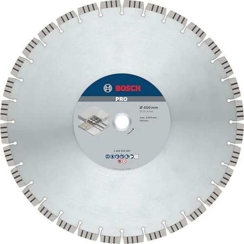 Bosch Professional Best for Concrete Diamanttrennscheibe, 450x3.6x25.4mm, 1 Stück
