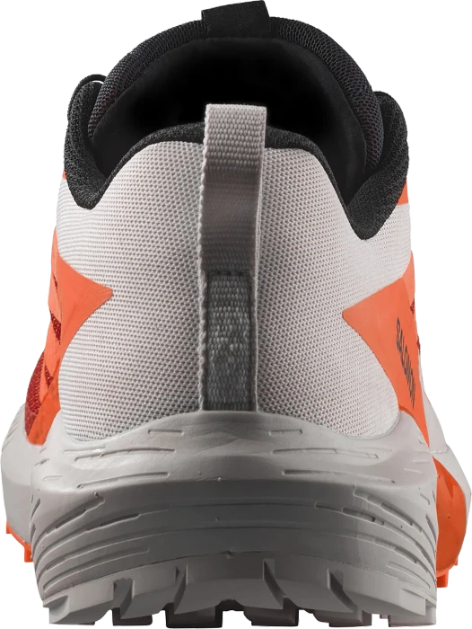Salomon Sense Ride 5 lunar rock/shocking orange/fiery red (Herren)