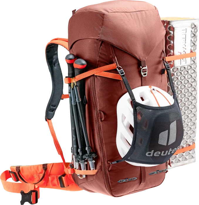 Deuter Guide 34+8 redwood/papaya