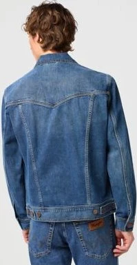 Wrangler Regular Classic Denim Jeansjacke mid stone (Herren)