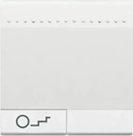 Bticino LivingLight Wippe Treppenhaus 2-modulig, weiß