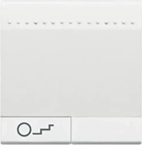 Bticino LivingLight Wippe Treppenhaus 2-modulig, weiß