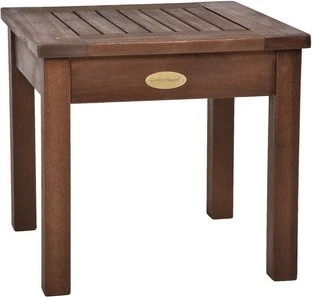 Garden Pleasure Sonora Beistelltisch 40x40cm dunkelbraun