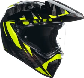 AGV AX9 Carbon Steppa grau/gelb