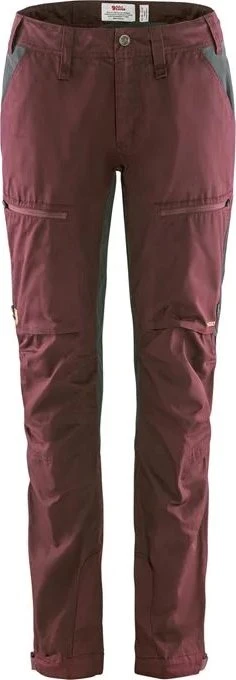 Fjällräven Abisko Lite Trekking Hose lang dark garnet/dark grey (Damen)