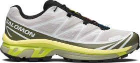 Salomon XT-6 lunar rock/deep lichen green/bright chartreuse