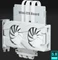 Glotrends Dual Reverse Riser Cable, gewinkelt, PCIe 5.0, 185mm, weiß Vorschaubild