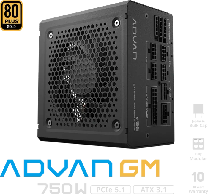 FSP ADVAN GM 750W, ATX 3.1