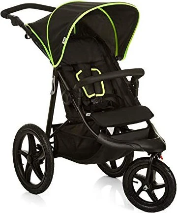Hauck Runner black neon yellow