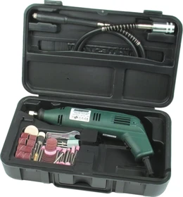 Mannesmann M92577 Elektro-Geradschleifer inkl. Koffer + Zubehör