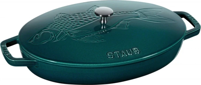 Zwilling Staub Fisch Bräter Ofenform oval 41x23cm la mer