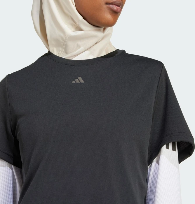 adidas Designed for Training Heat.RDY HIIT Funktionsshirt kurzarm schwarz (Damen)
