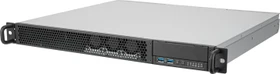 SilverStone RM100, Rackmount Storage, schwarz/grau, 1HE, Flex-ATX