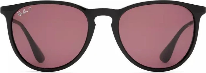 Ray-Ban RB4171 Erika Classic 54mm schwarz/polarized violett verspiegelt