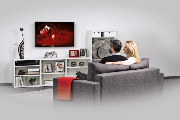 Hama TV-Wandhalterung Fix Ultraslim, 3 Sterne, XL, 160cm schwarz