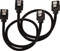 Corsair Premium Sleeved SATA 6Gb/s Kabel schwarz 0.3m Vorschaubild