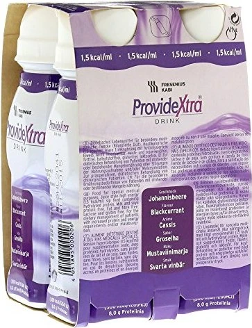 Fresenius Kabi Fresubin ProvideXtra Drink Johannisbeere 800ml (4x 200ml)