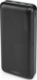 Nedis Powerbank 20000mAh schwarz