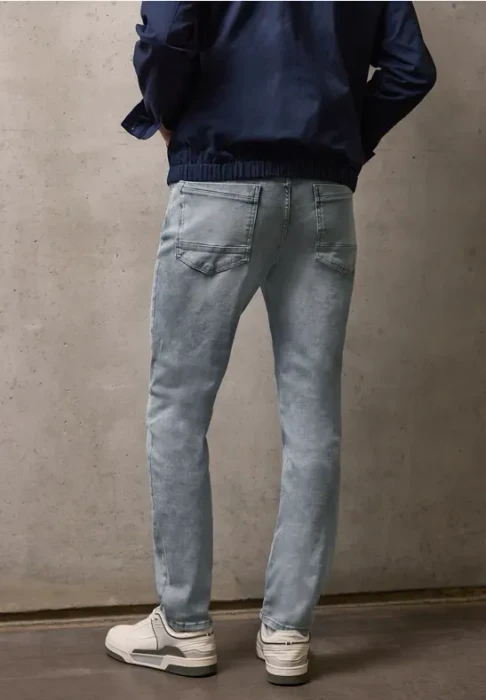 Street One Player Jeans light grey random wash (Herren)