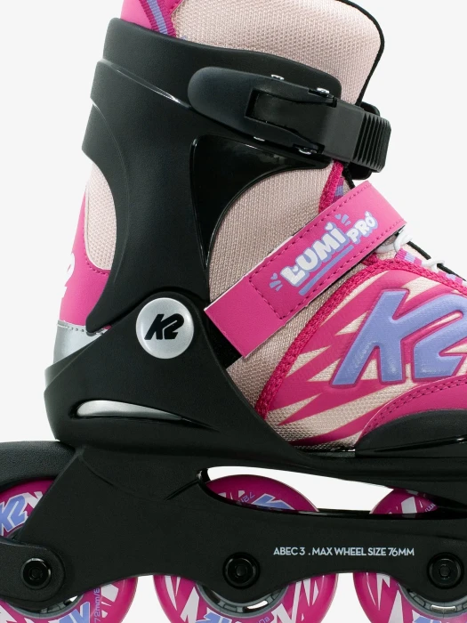 K2 Lumi Pro Inline-Skate rosa (Junior) (Modell 2026)