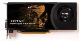 Zotac GeForce GTX 560 Ti, 1GB GDDR5, 2x DVI, HDMI, DP