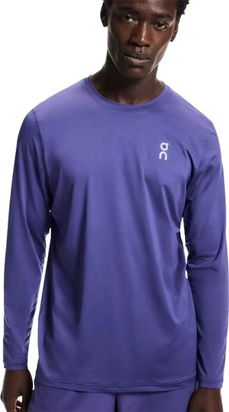 On Core Long-T Laufshirt langarm heron (Herren)
