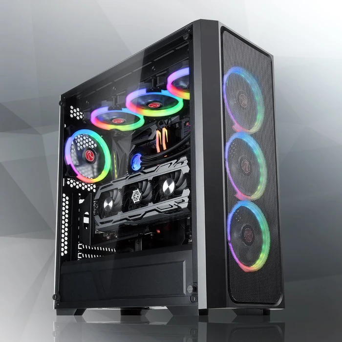 Raijintek Ponos MS4, Glasfenster