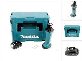 Makita DCO180Y1J Akku-Rotationsschneider inkl. MAKPAC + Akku 1.5Ah