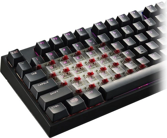 Cooler Master MasterKeys Pro S RGB, MX RGB BROWN, USB, DE
