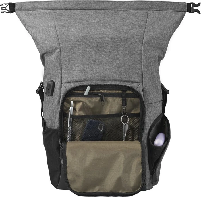 Hama Terra Notebook Rucksack 15.6" grau