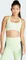 adidas Powerimpact Training Medium-Support 3-Streifen Sport-BH semi green spark (Damen) Vorschaubild
