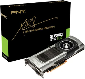 PNY GeForce GTX 780, 3GB GDDR5, 2x DVI, HDMI, DP (GF780GTX3GEPB)