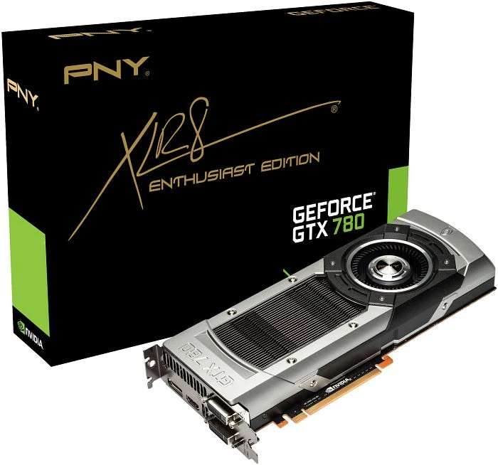 PNY GeForce GTX 780, 3GB GDDR5, 2x DVI, HDMI, DP