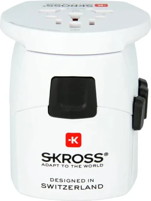 Skross World Travel Adapter Pro Light USB (2xA) - World, 2x USB-A