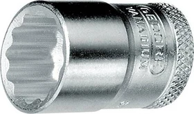 Gedore D 30 1/2AF Außenzwölfkant Steckschlüssel 3/8" zöllig, 1/2"x28mm