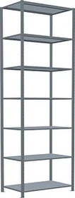 Schulte Lagertechnik Multiplus 250 Schwerlastregal 100x300x60cm verzinkt
