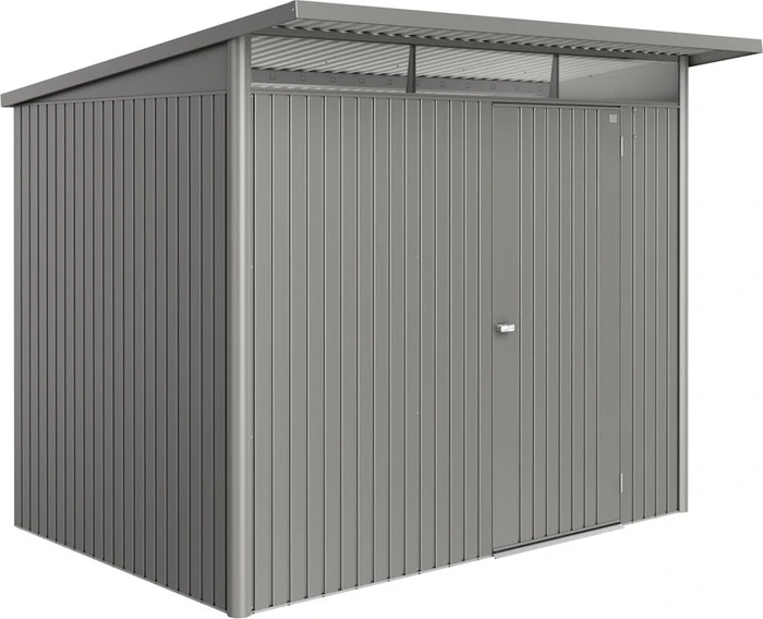 Biohort AvantGarde ECO A5 Gerätehaus quarzgrau-metallic