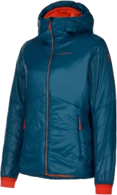La Sportiva Alpine Guide Primaloft Hoody Funktionsjacke storm blue/cherry tomato (Damen)