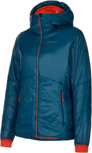 La Sportiva Alpine Guide Primaloft Hoody Funktionsjacke storm blue/cherry tomato (Damen)