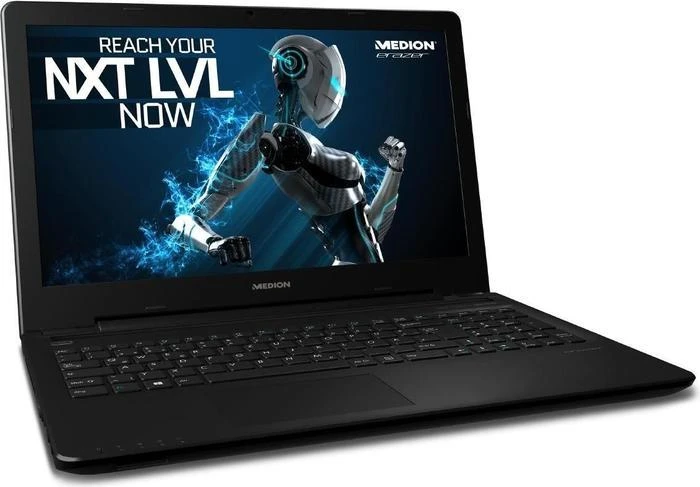 Medion Erazer P6661, Core i5-6200U, 8GB RAM, 128GB SSD, GeForce GTX 950M, DE