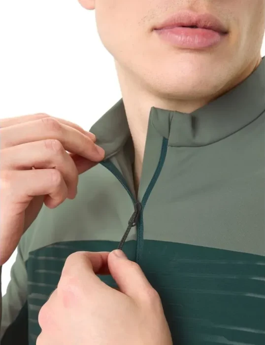 Vaude Qimsa Pro HZ Trikot kurzarm deep pond (Herren)