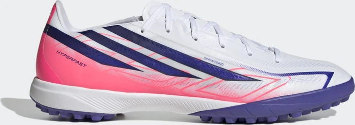 adidas F50 Hyperfast League TF cloud white/solar purple/solar turbo