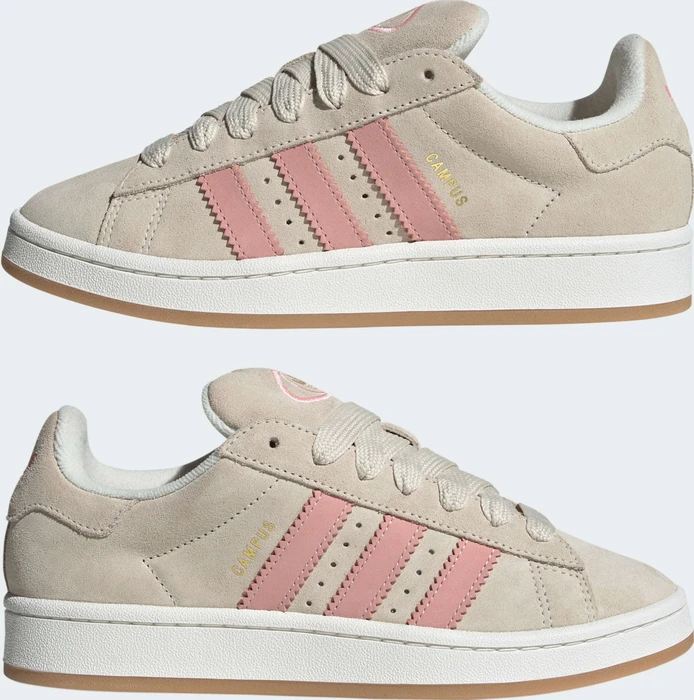 adidas Campus 00s cream white/wonder mauve/glow pink (Damen)