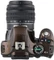 Pentax K-x braun mit Objektiv smc DA L 18-55mm 3.5-5.6 AL Vorschaubild