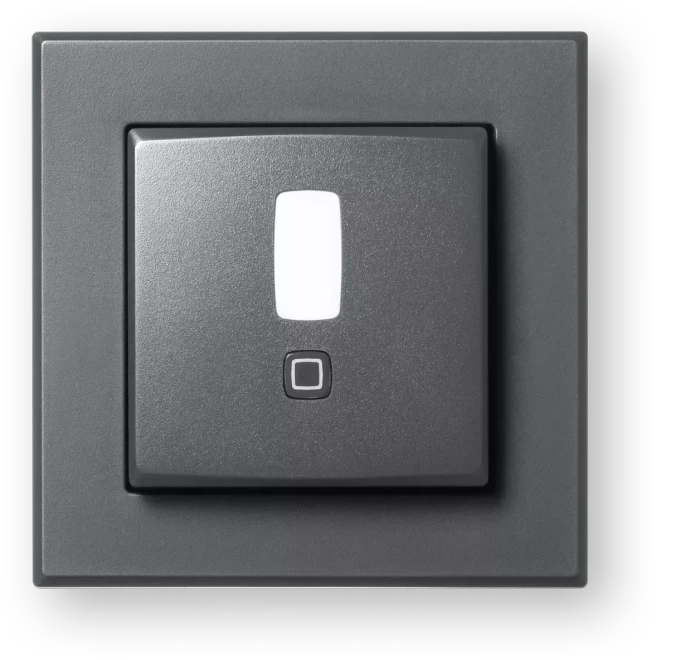 eQ-3 Homematic IP Bewegungsmelder für 55er-Rahmen innen anthrazit, Bewegungssensor