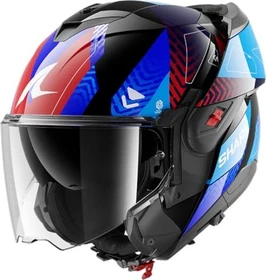 Shark OXO Ready schwarz/blau/rot